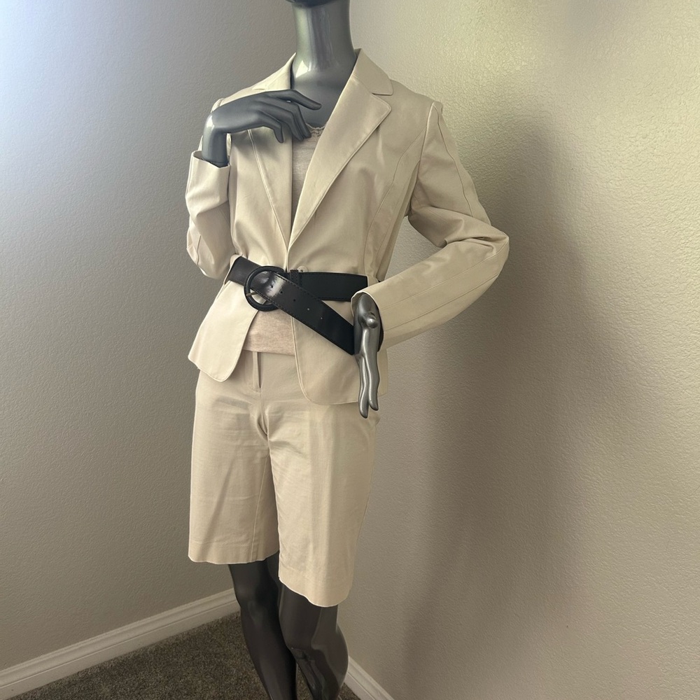 Victoria's Secret Cream Blazer & Suit Jacket
